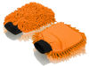 Perlglanz Chenille Waschhandschuh